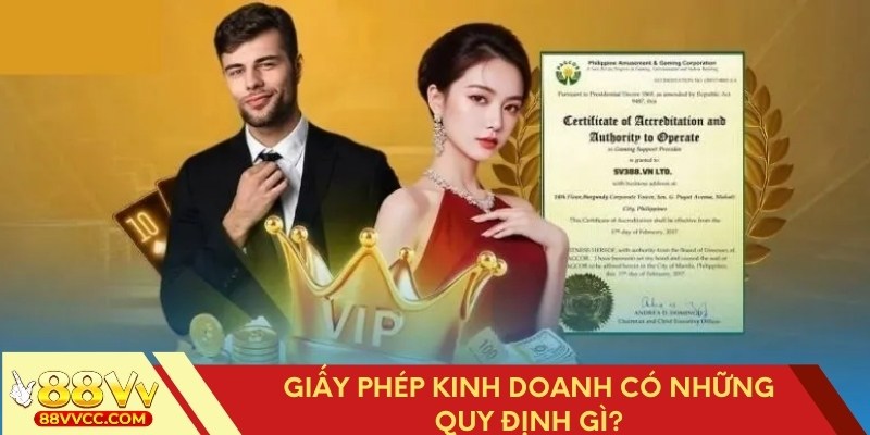 Nội dung giấy phép kinh doanh có gì?